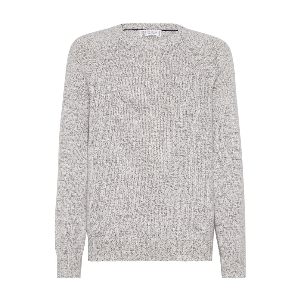 Brunello Cucinelli Mouliné cashmere sweater