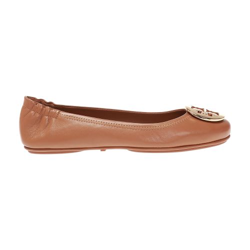 Tory Burch Leather ballet flats with logo