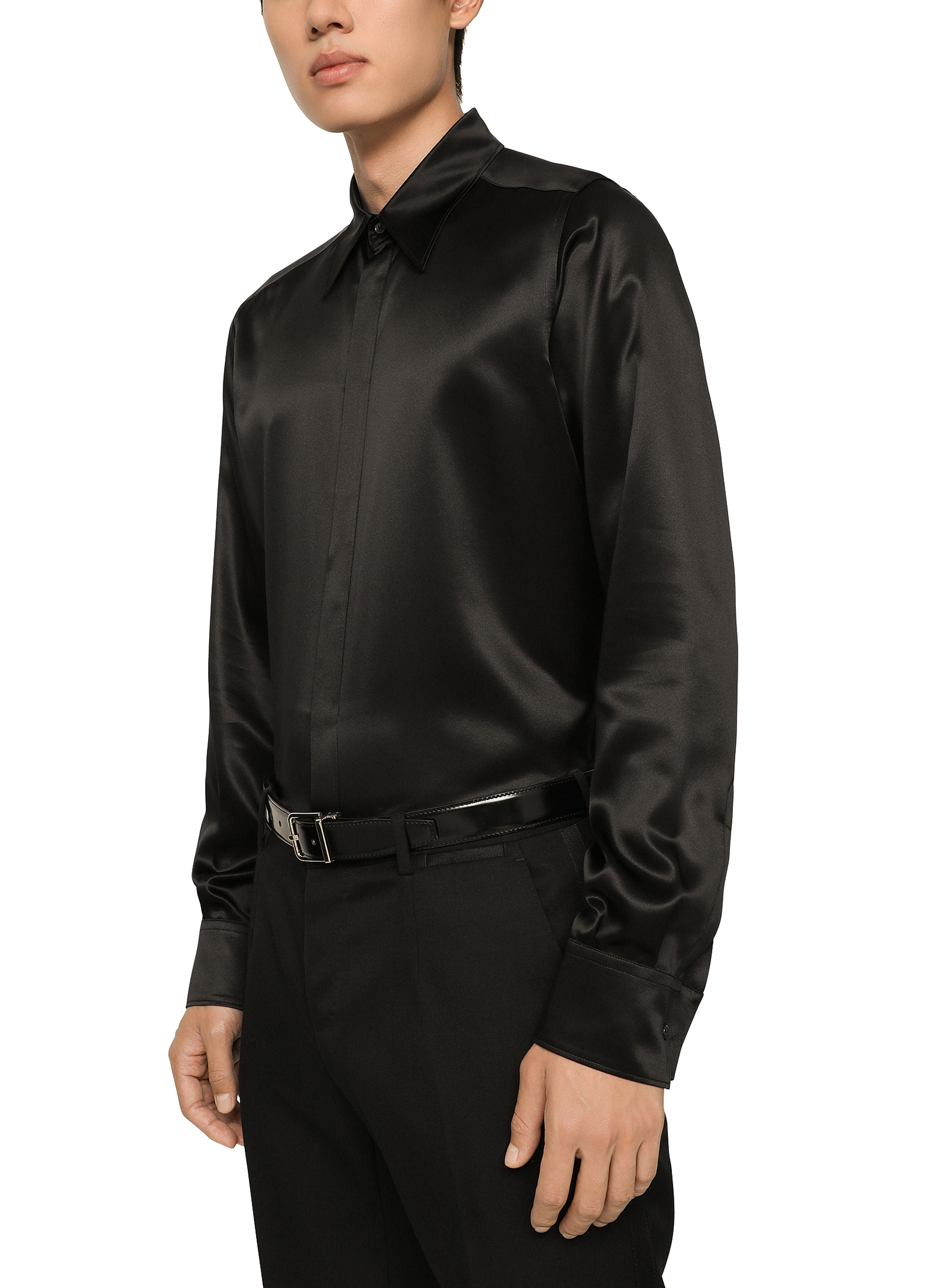 Dolce & Gabbana Silk satin Martini shirt