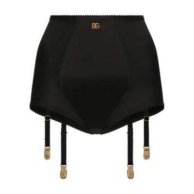 Dolce & Gabbana Satin high-waisted panties