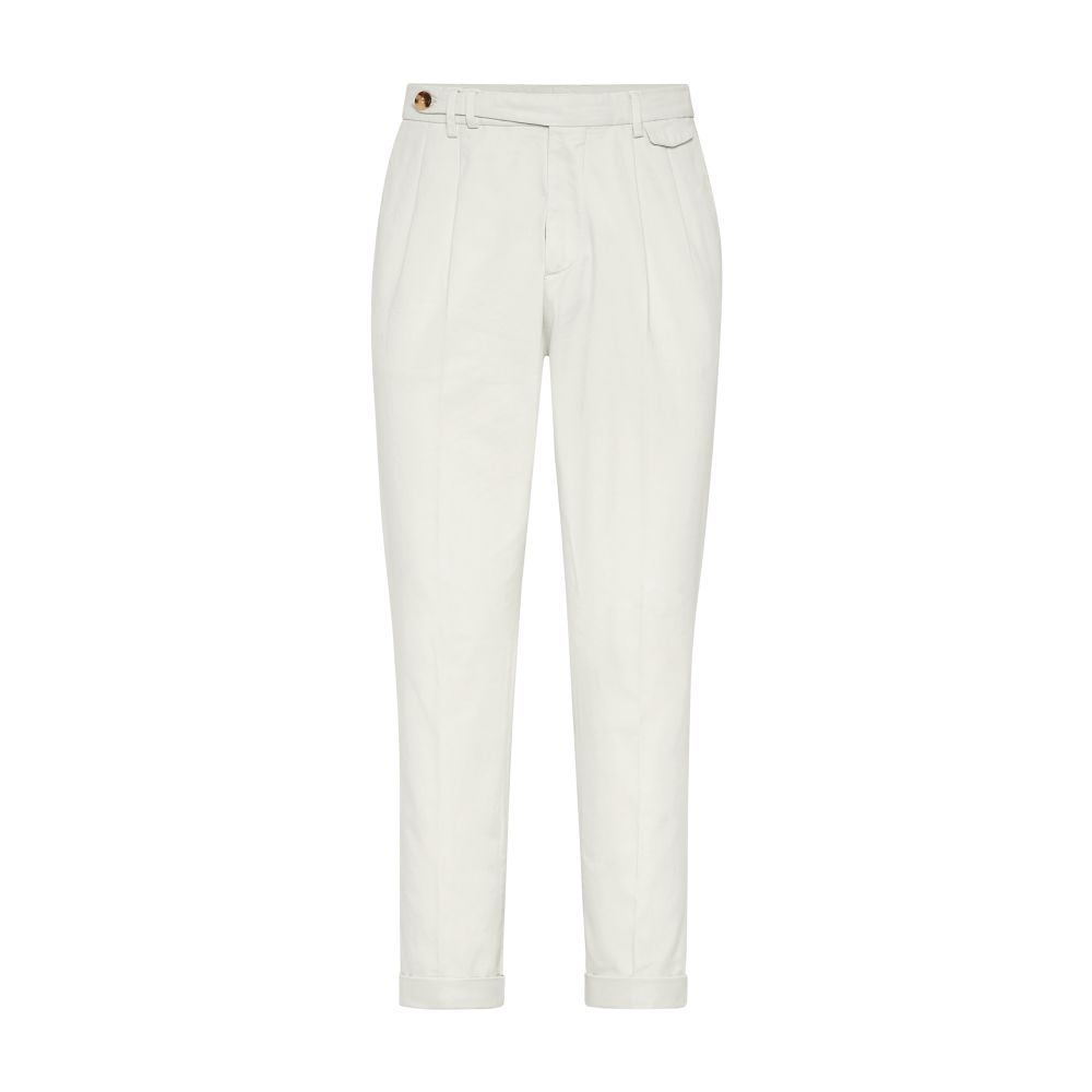 Brunello Cucinelli Leisure fit trousers with double pleats