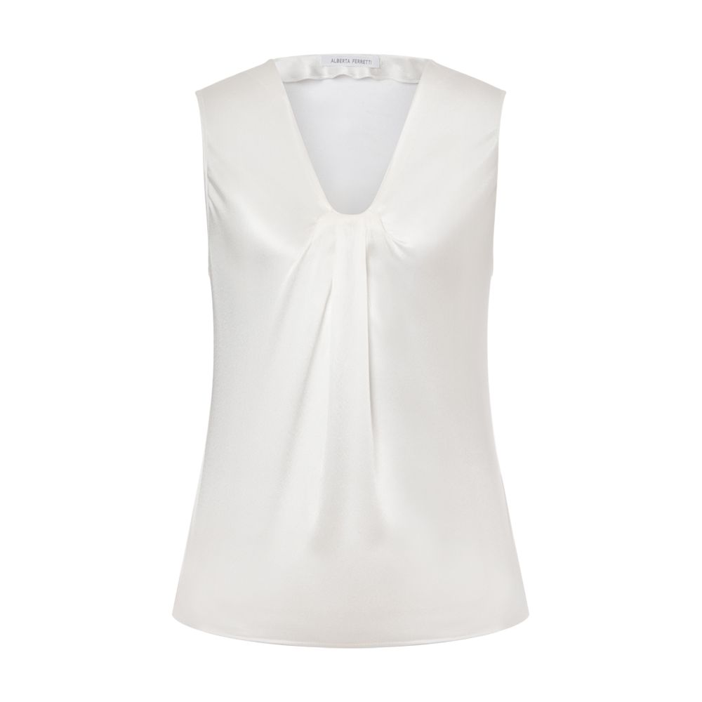 Alberta Ferretti Satin top