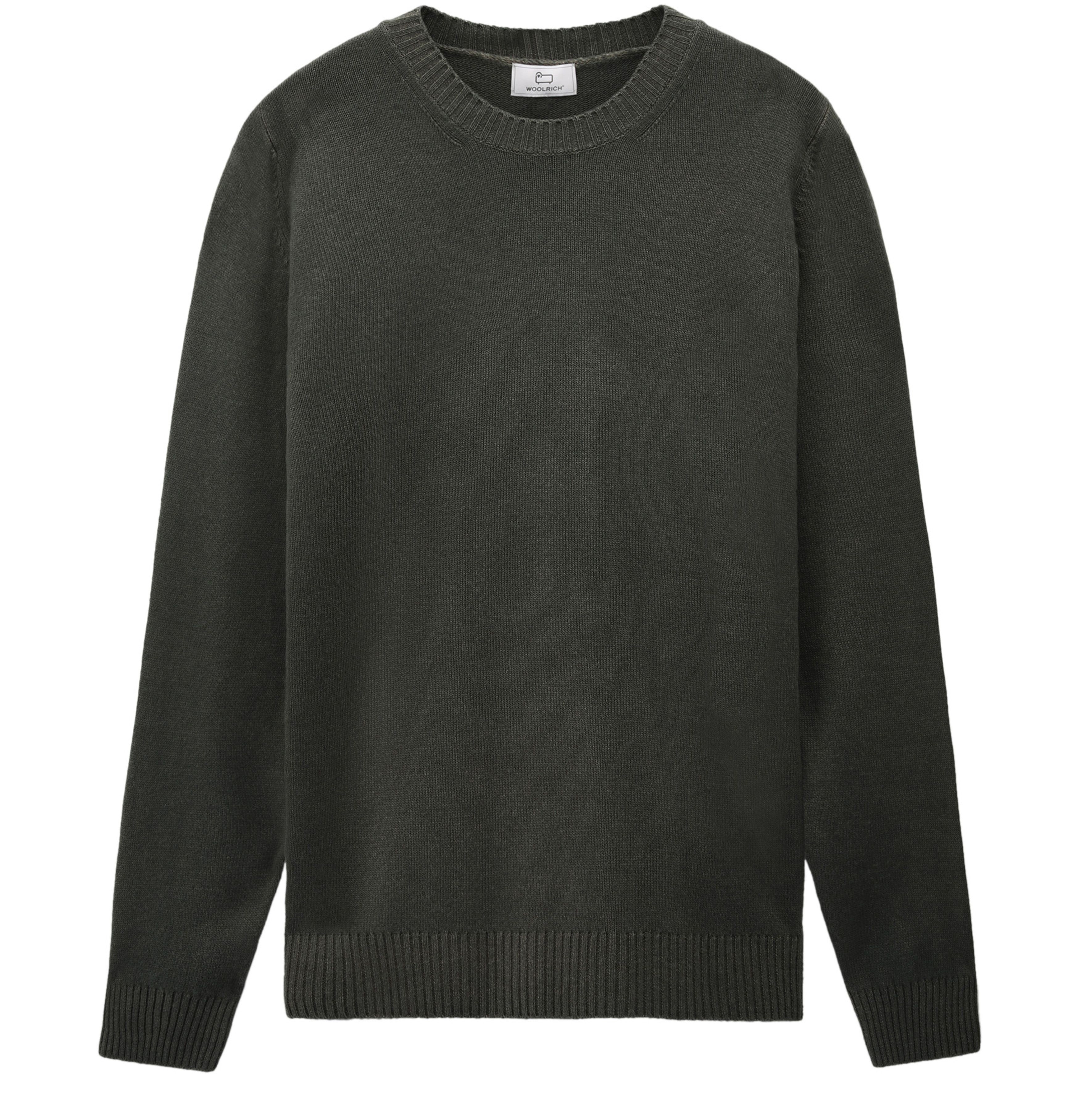 Woolrich Garment-dyed Crewneck Sweater