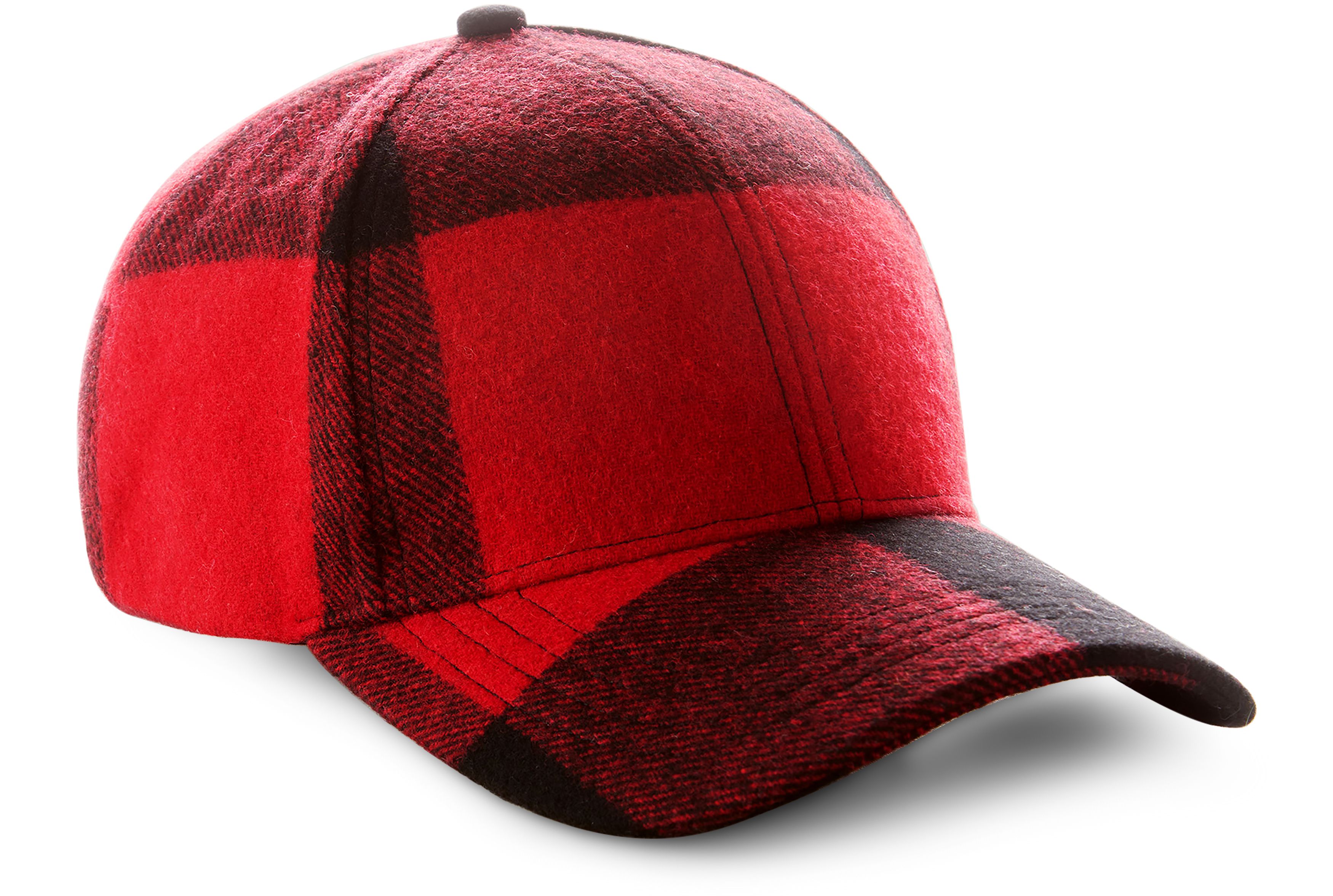 Woolrich Check Baseball Cap