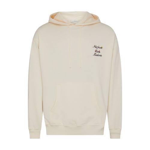 Drôle de Monsieur Floral Slogan Hoodie