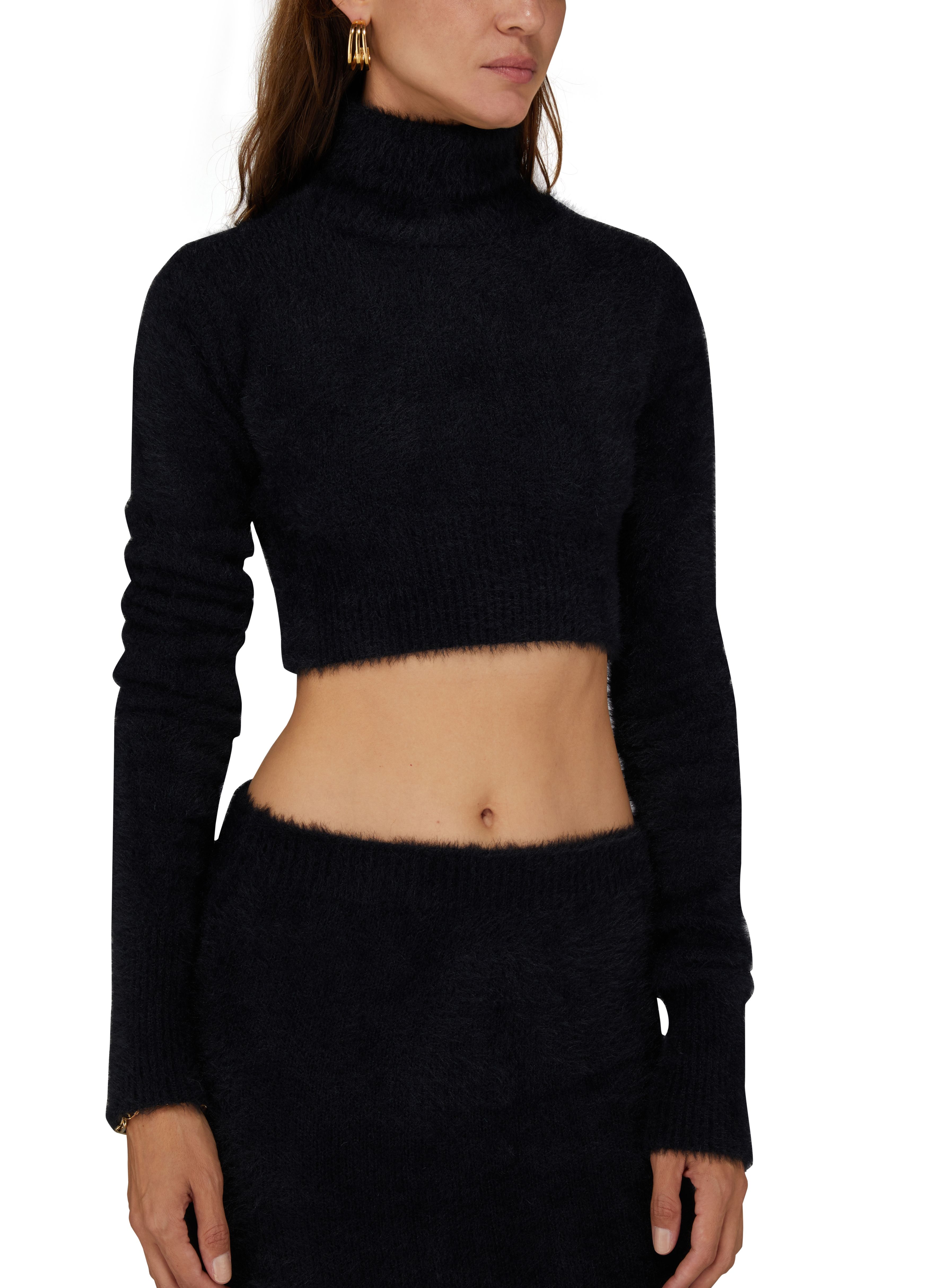 Faith Connexion Cropped turtleneck sweater