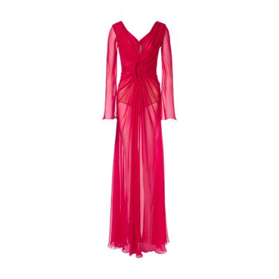 Alberta Ferretti Dress in organic chiffon