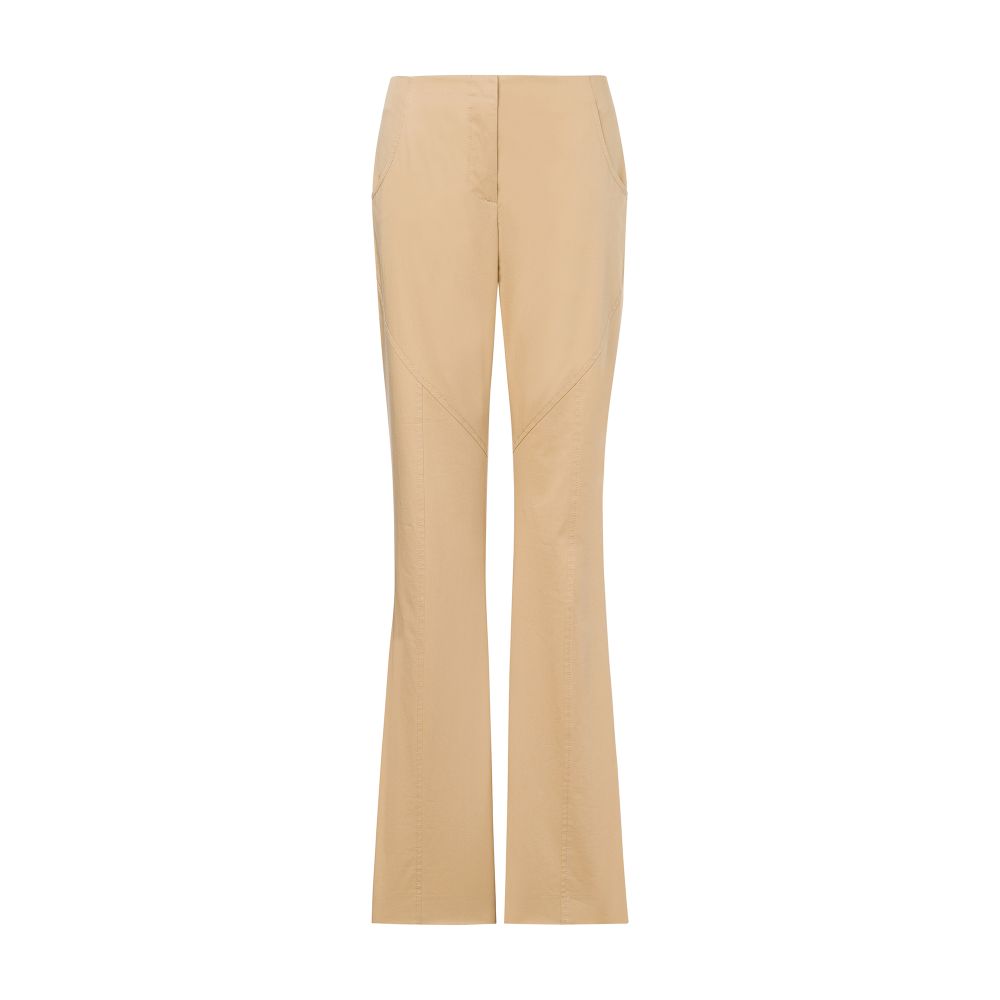 Alberta Ferretti Trousers in stretch sateen