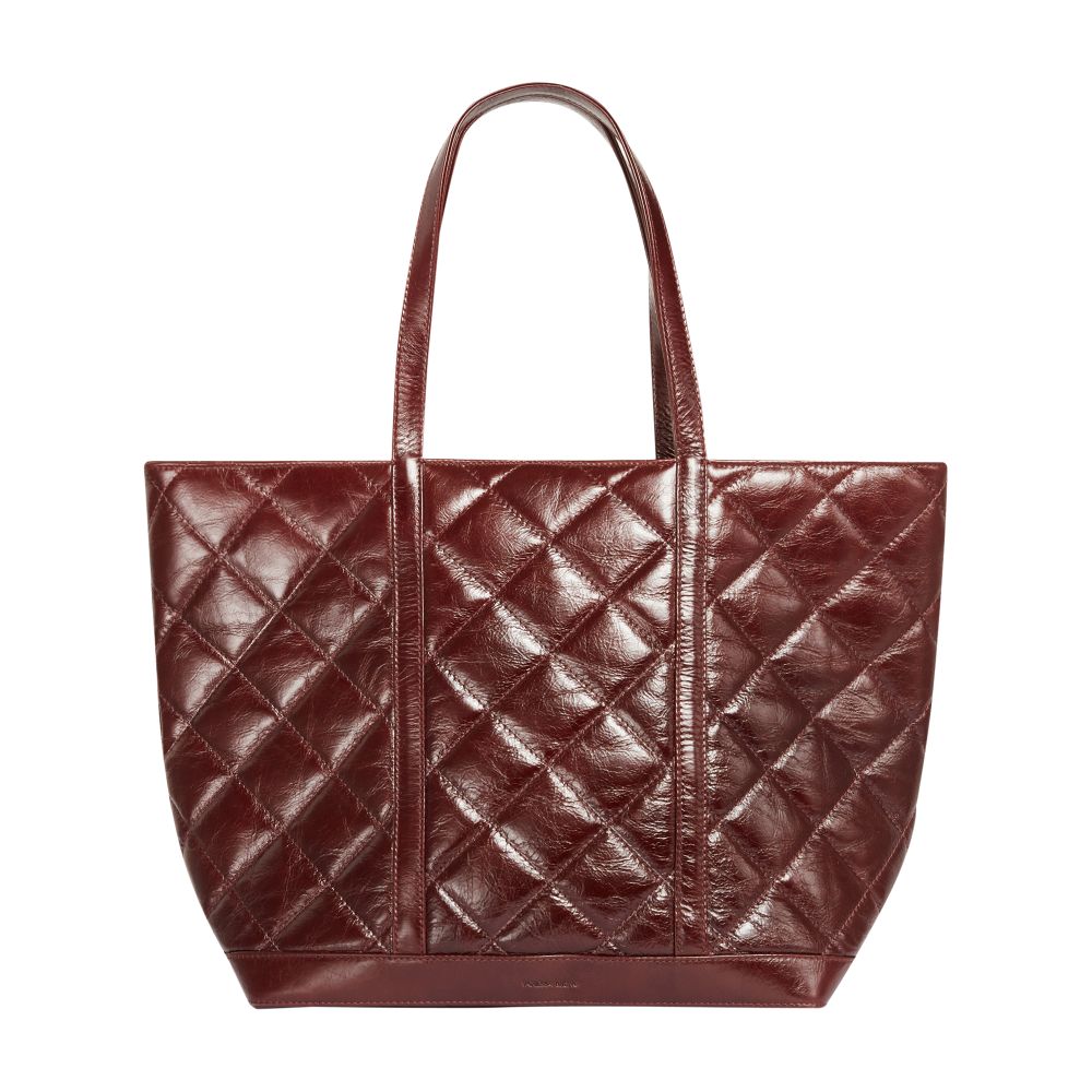  XL quilted leather tote bag