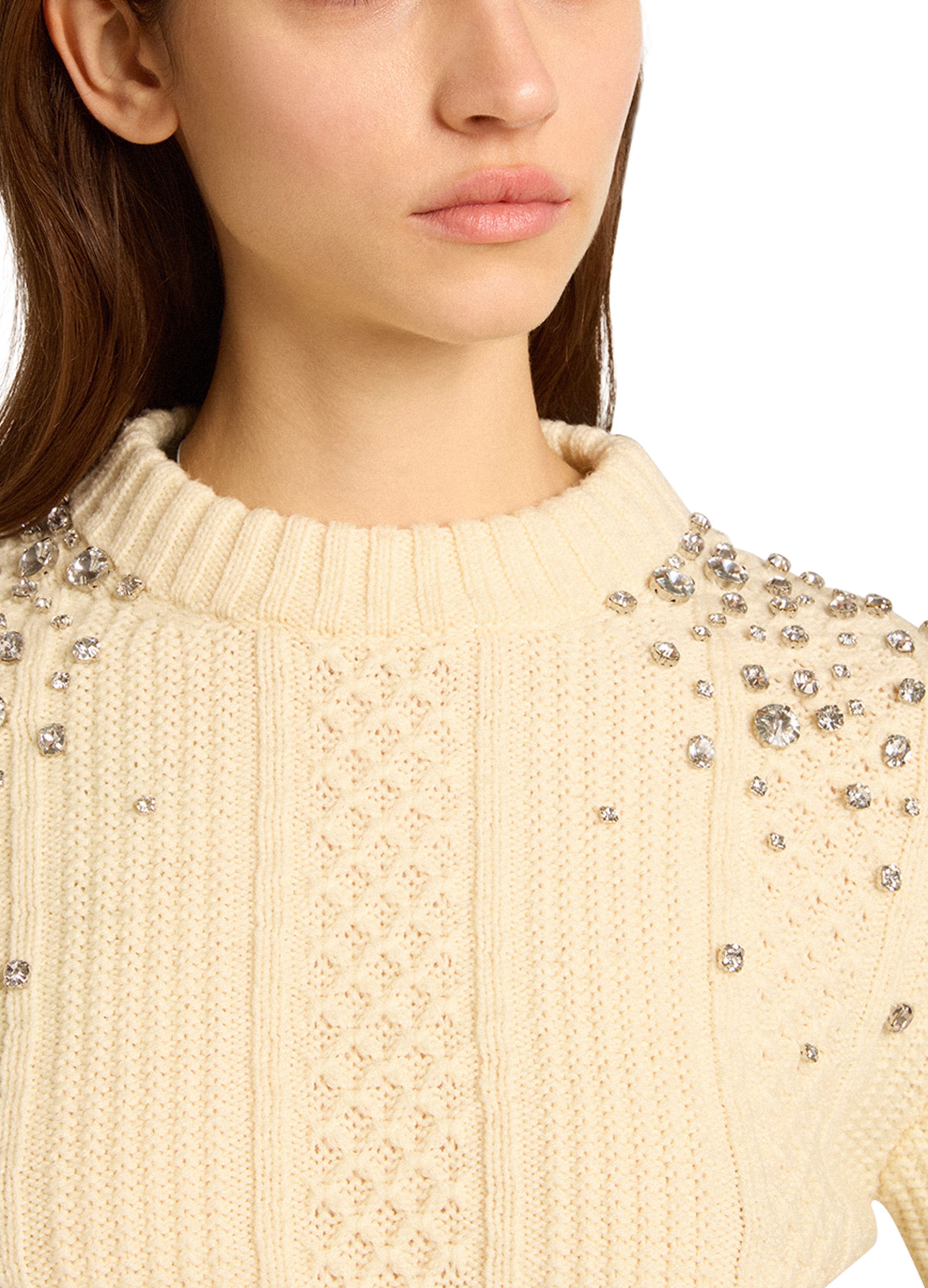 Golden Goose Cropped crewneck sweater