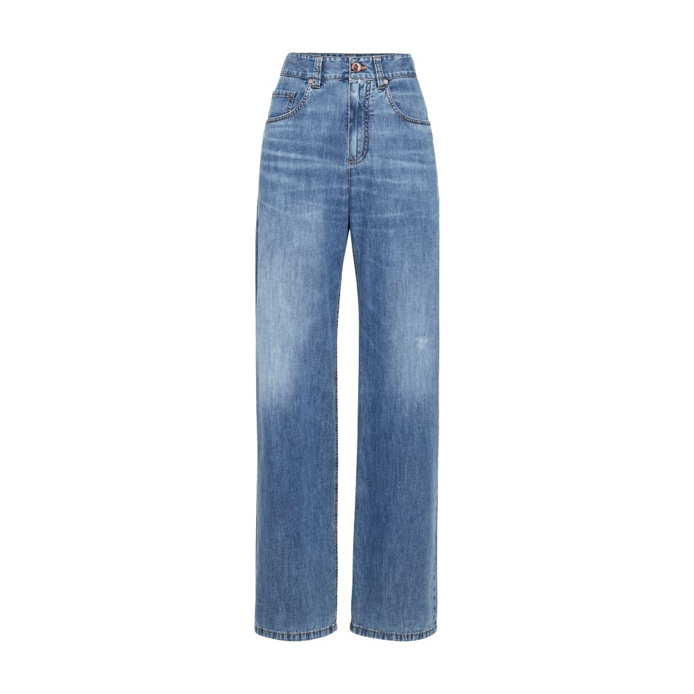 Brunello Cucinelli Loose 5-pocket jeans