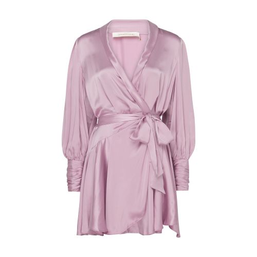 Zimmermann Silk wrap mini dress