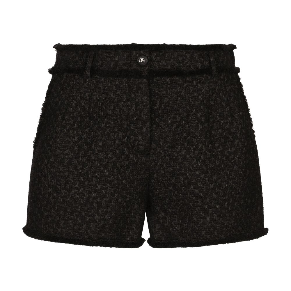 Dolce & Gabbana Raschel tweed shorts