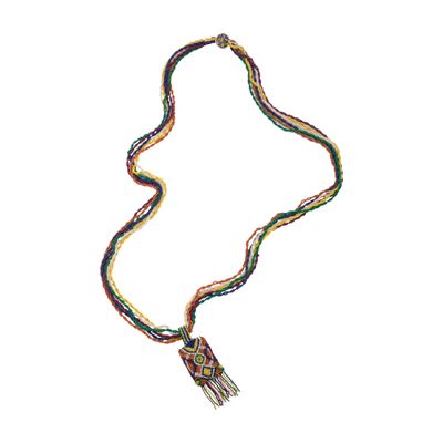  Vidrier necklace with beads