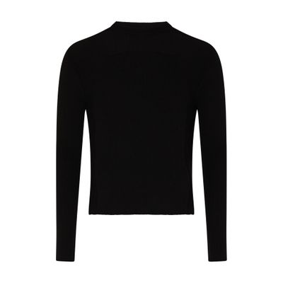 Rick Owens Geo round-neck sweater