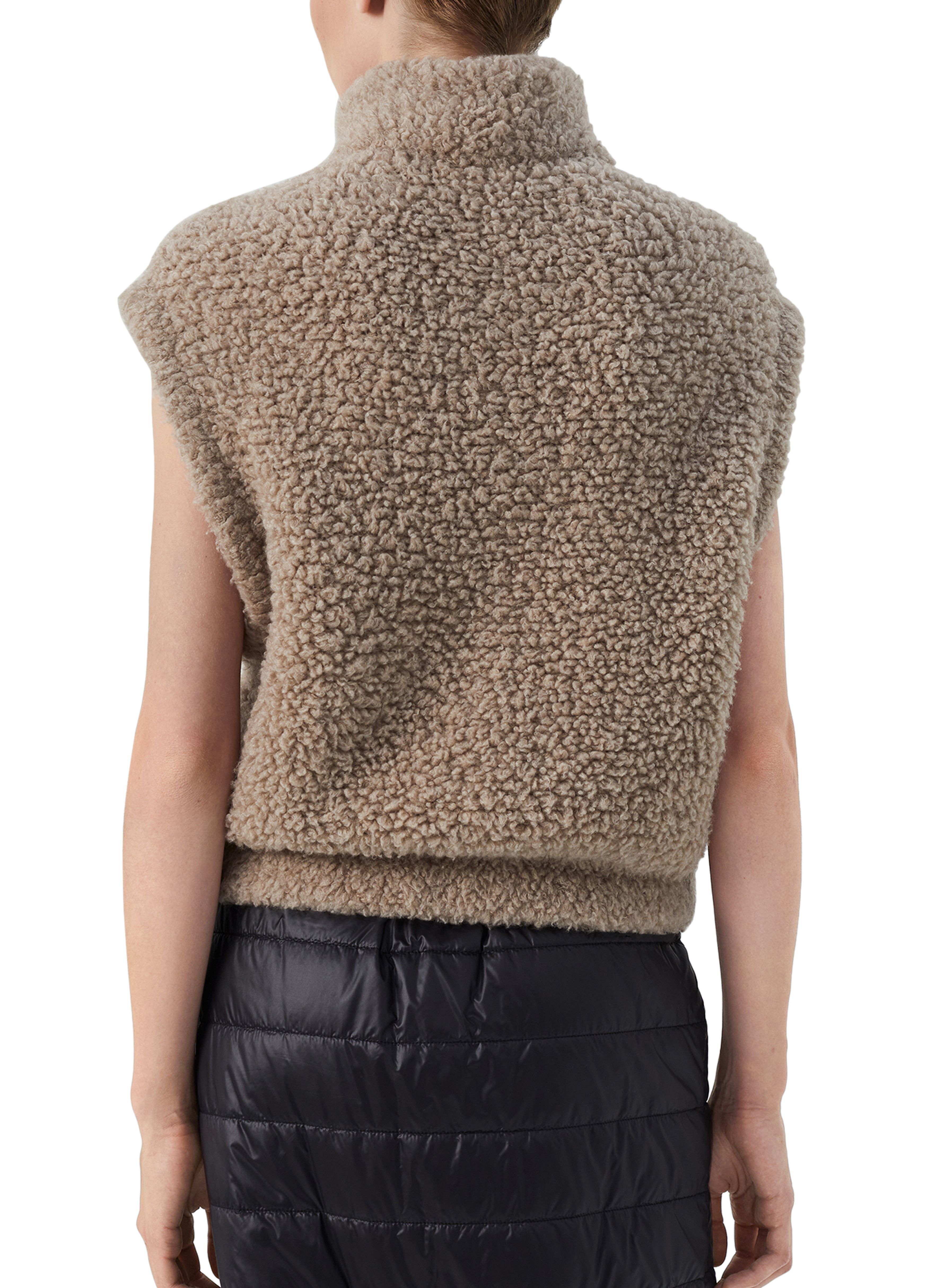 Brunello Cucinelli Fleecy sleeveless cashmere sweater