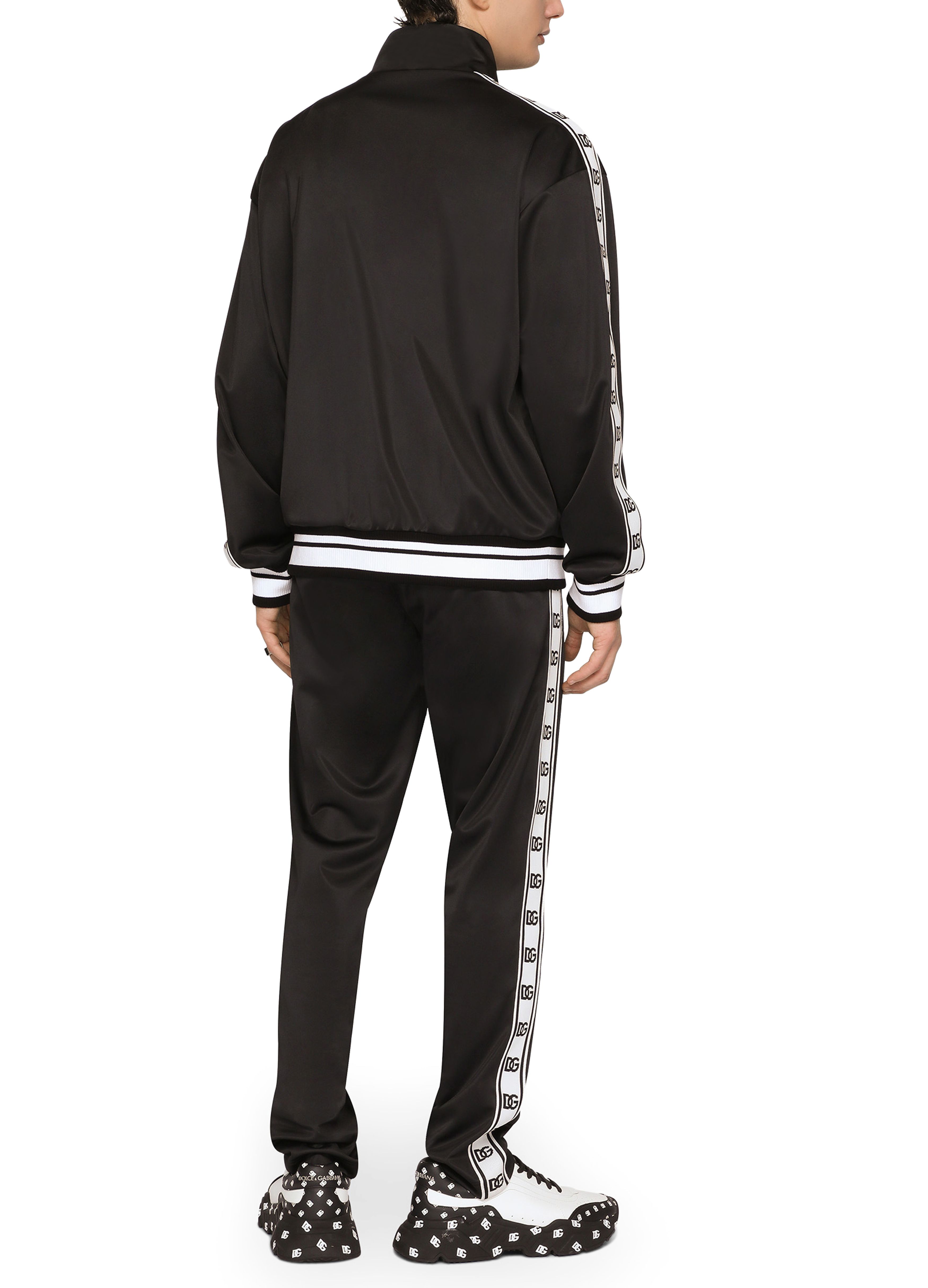 Dolce & Gabbana logo and bands jogging pants