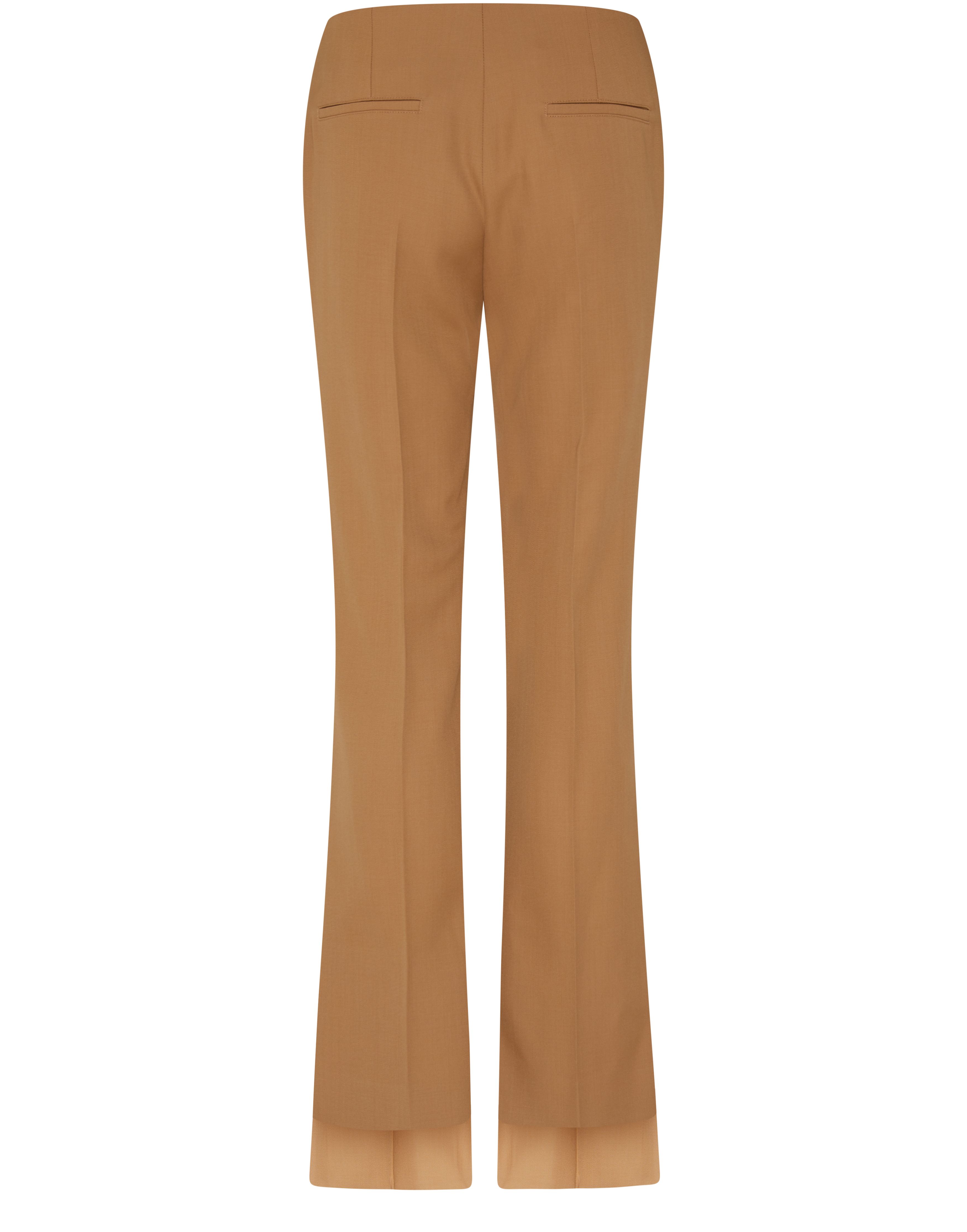 Chloé Tailored wool pants with asymmetrical ankles