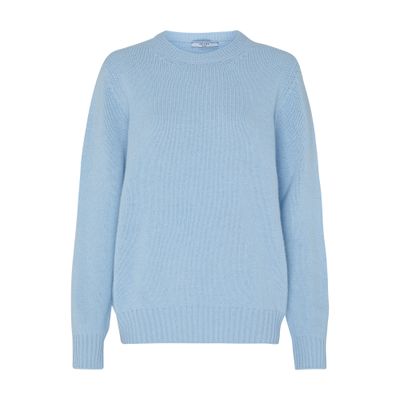 Prada Wool and cashmere round neck sweater