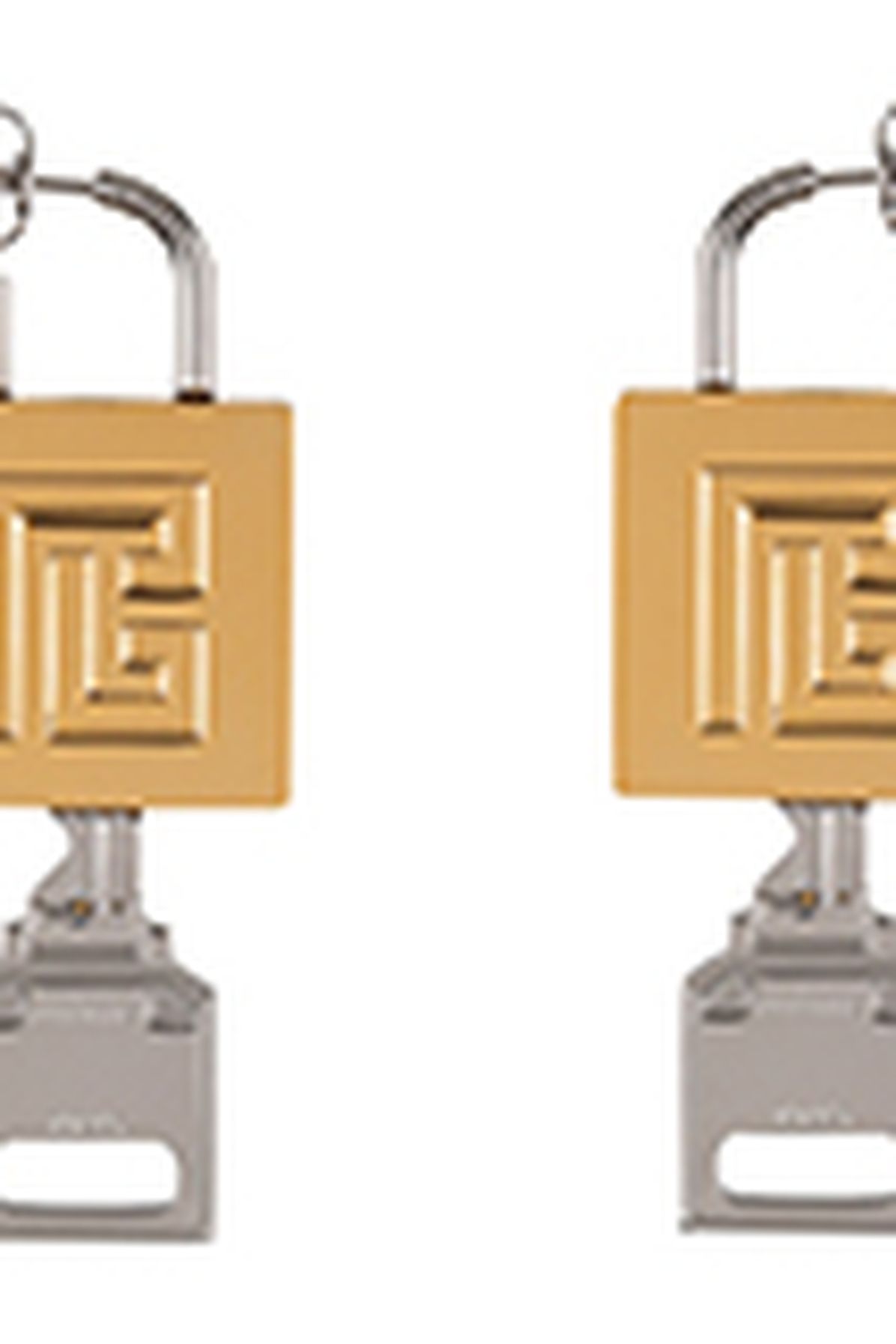 Balmain Lock & Key earrings