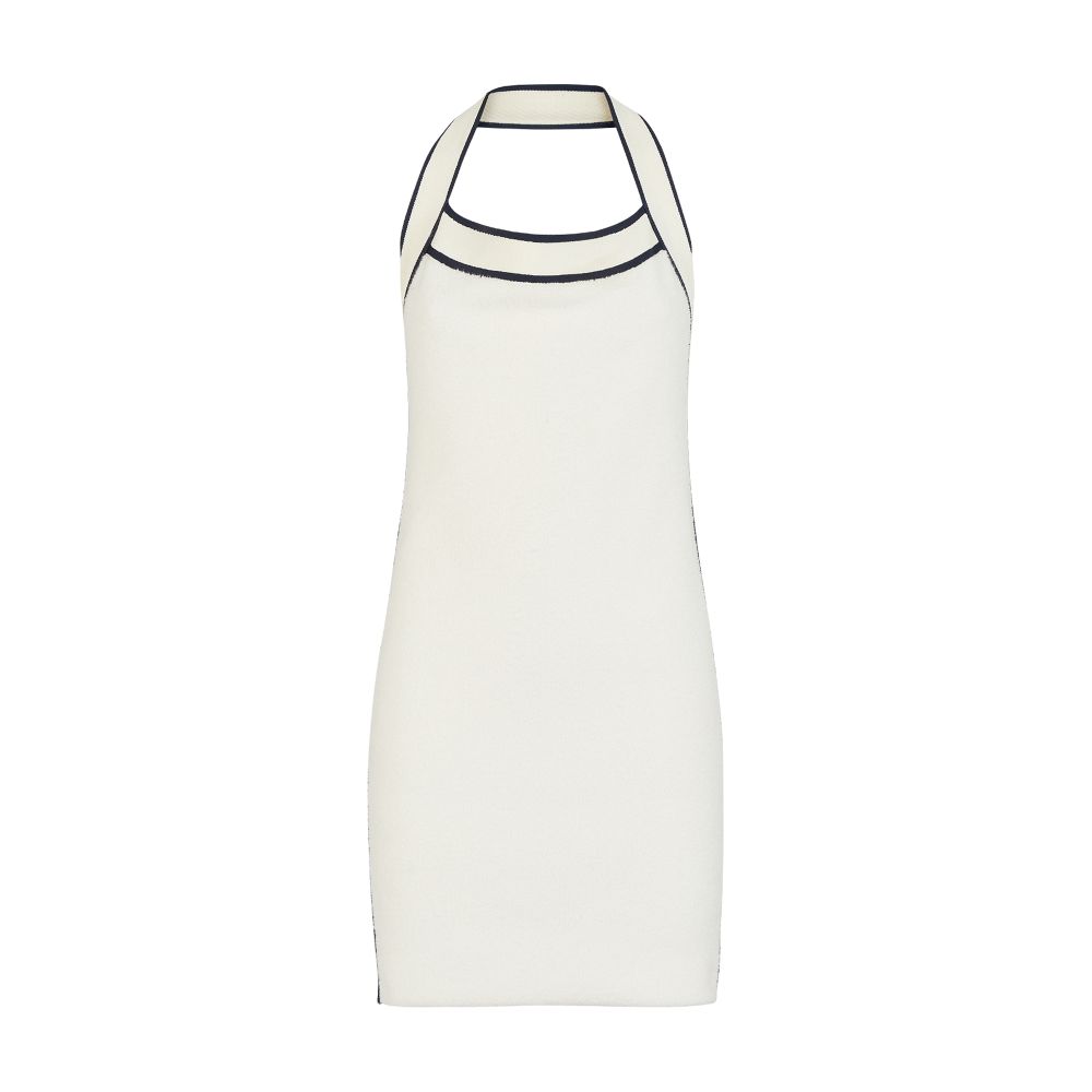 FENDI Fitted sleeveless short dress