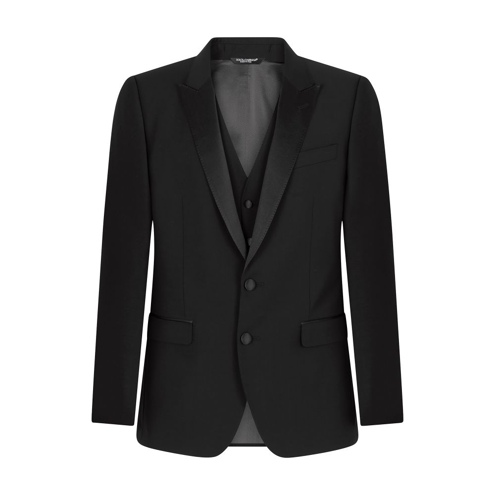 Dolce & Gabbana Martini-fit wool and silk tuxedo suit