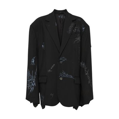 Balenciaga Graffiti Skater Tailored Jacket