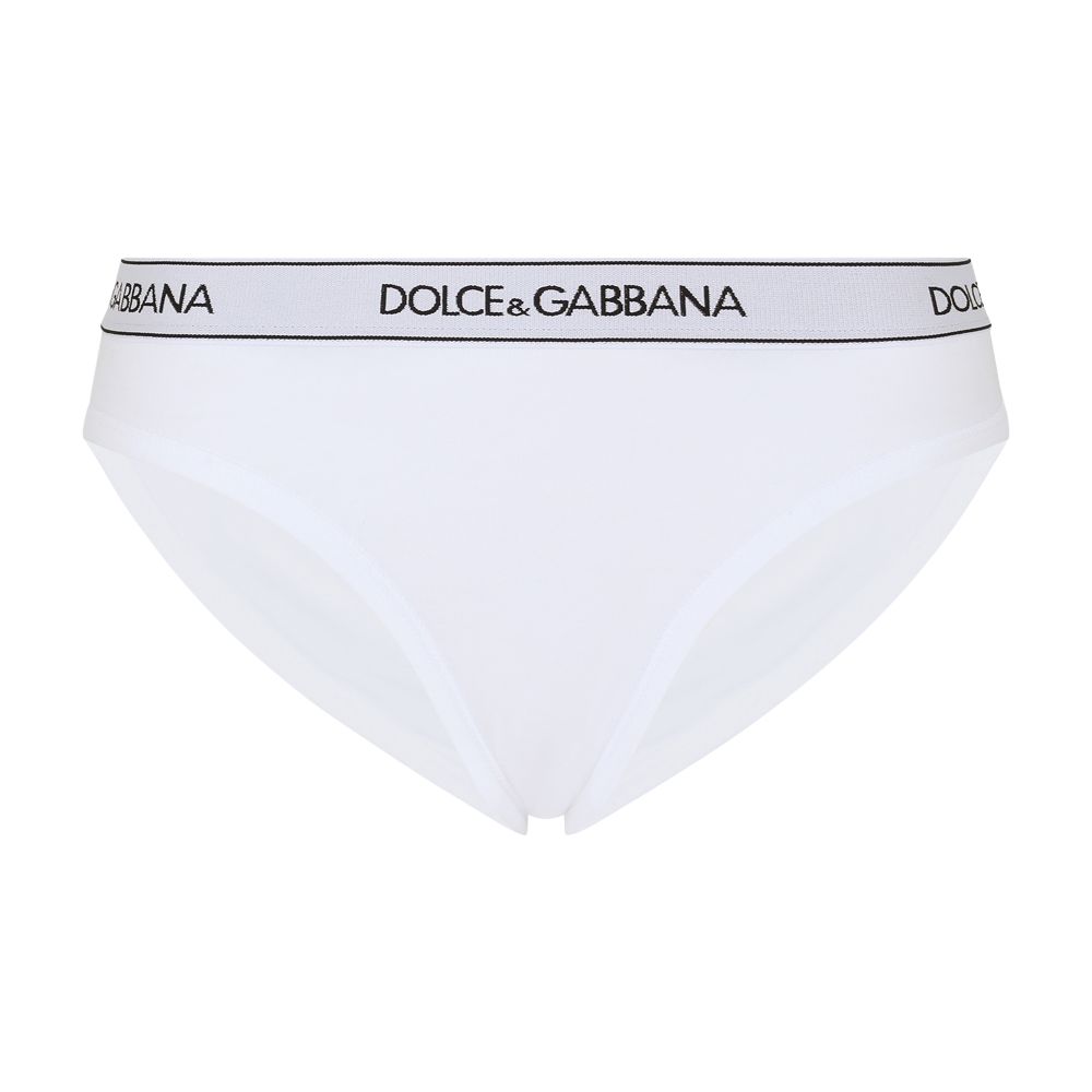 Dolce & Gabbana Jersey briefs with branded elastic