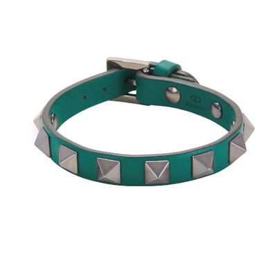 VALENTINO GARAVANI Rockstud leather bracelet