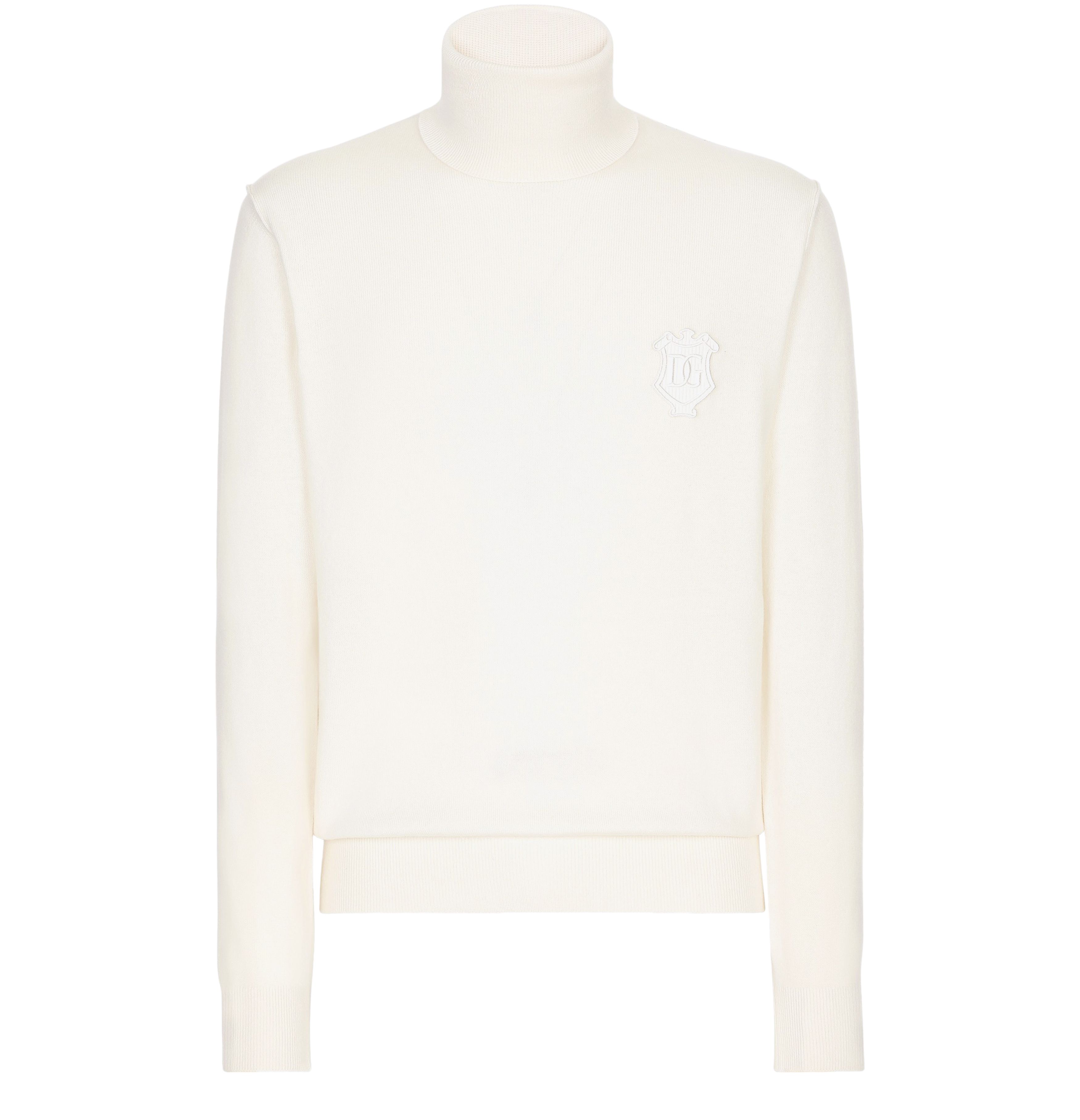 Dolce & Gabbana Wool turtle-neck sweater