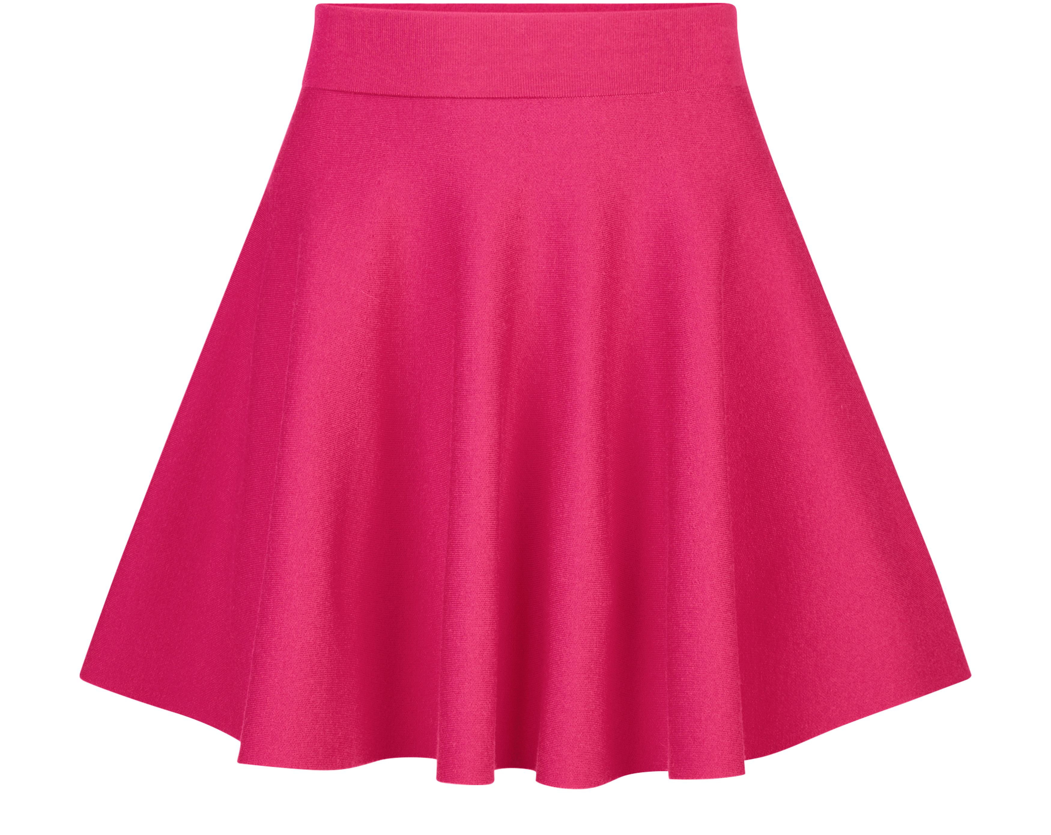 Nina Ricci Mini wool-blend skater skirt