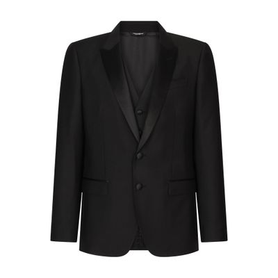 Dolce & Gabbana Martini-fit wool and silk tuxedo suit