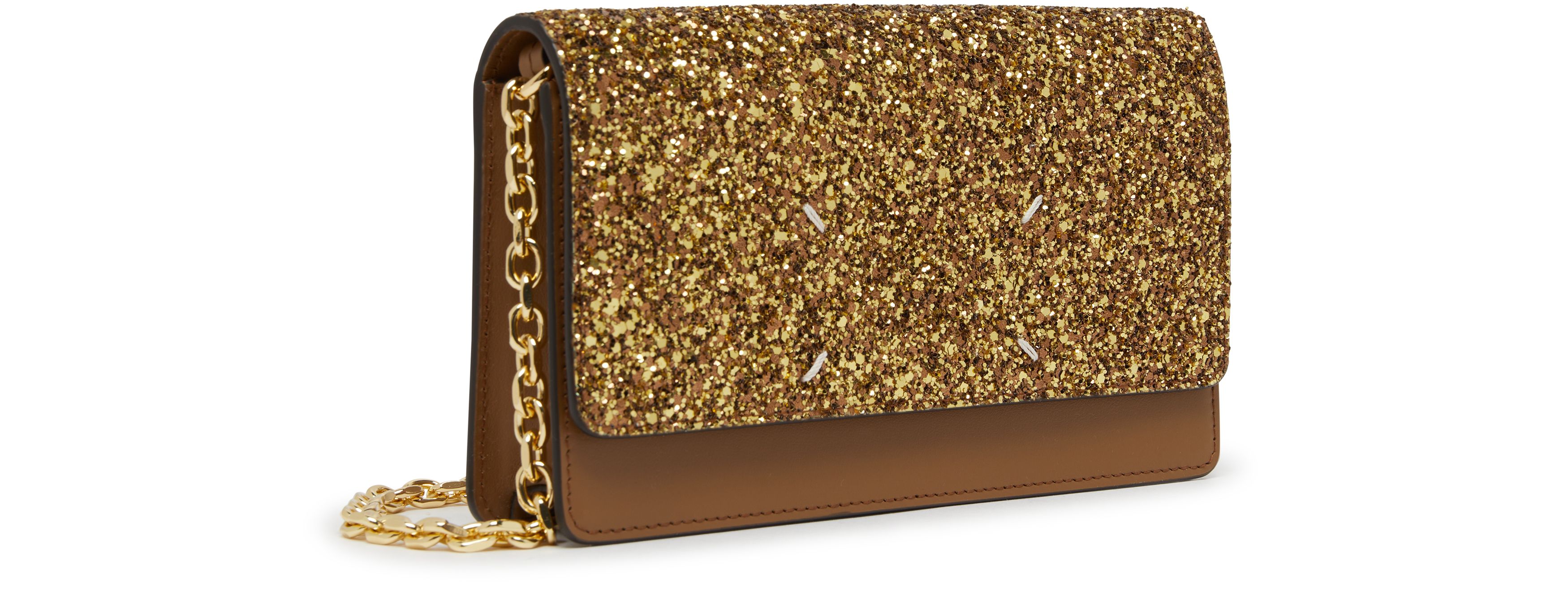 Maison Margiela Glitter chain wallet