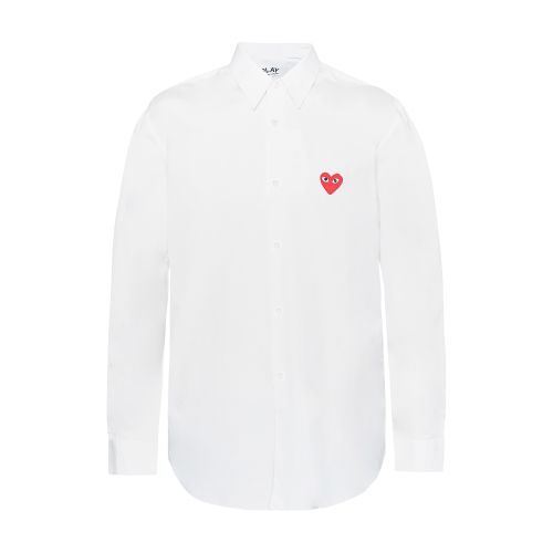 Comme Des Garçons Play Patched shirt