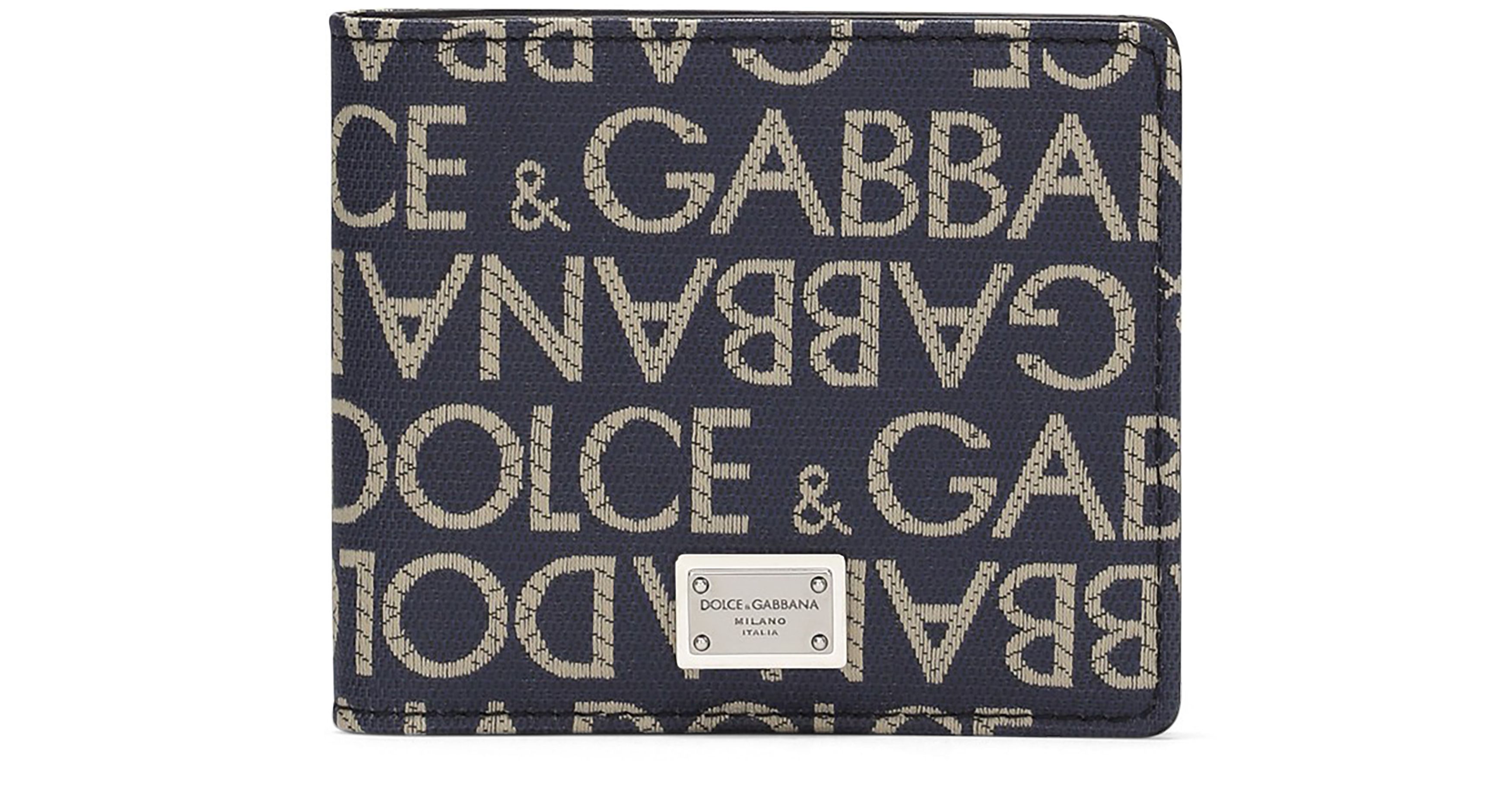 Dolce & Gabbana Jacquard Wallet