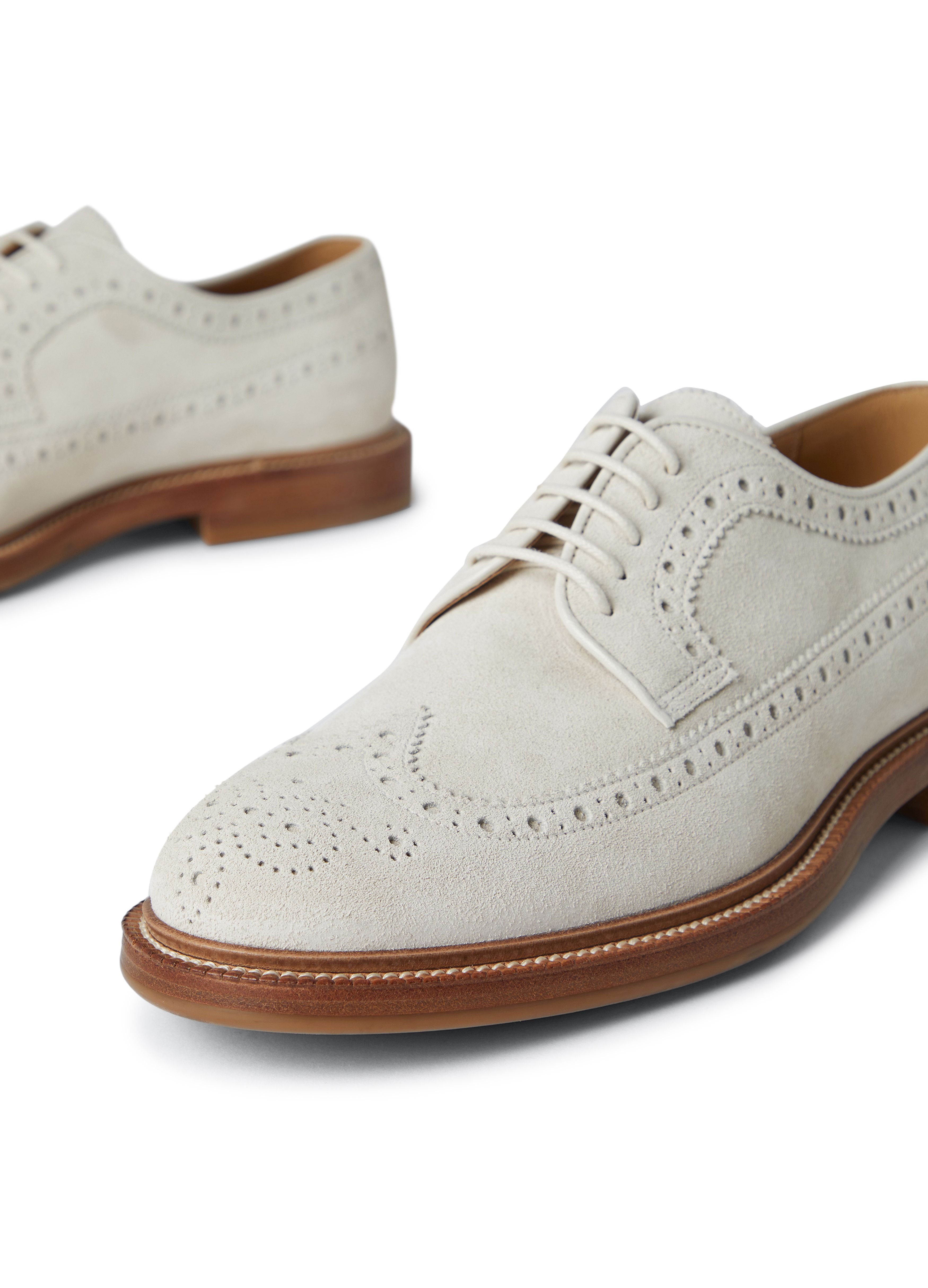 Brunello Cucinelli Longwing Brogue Derby shoes