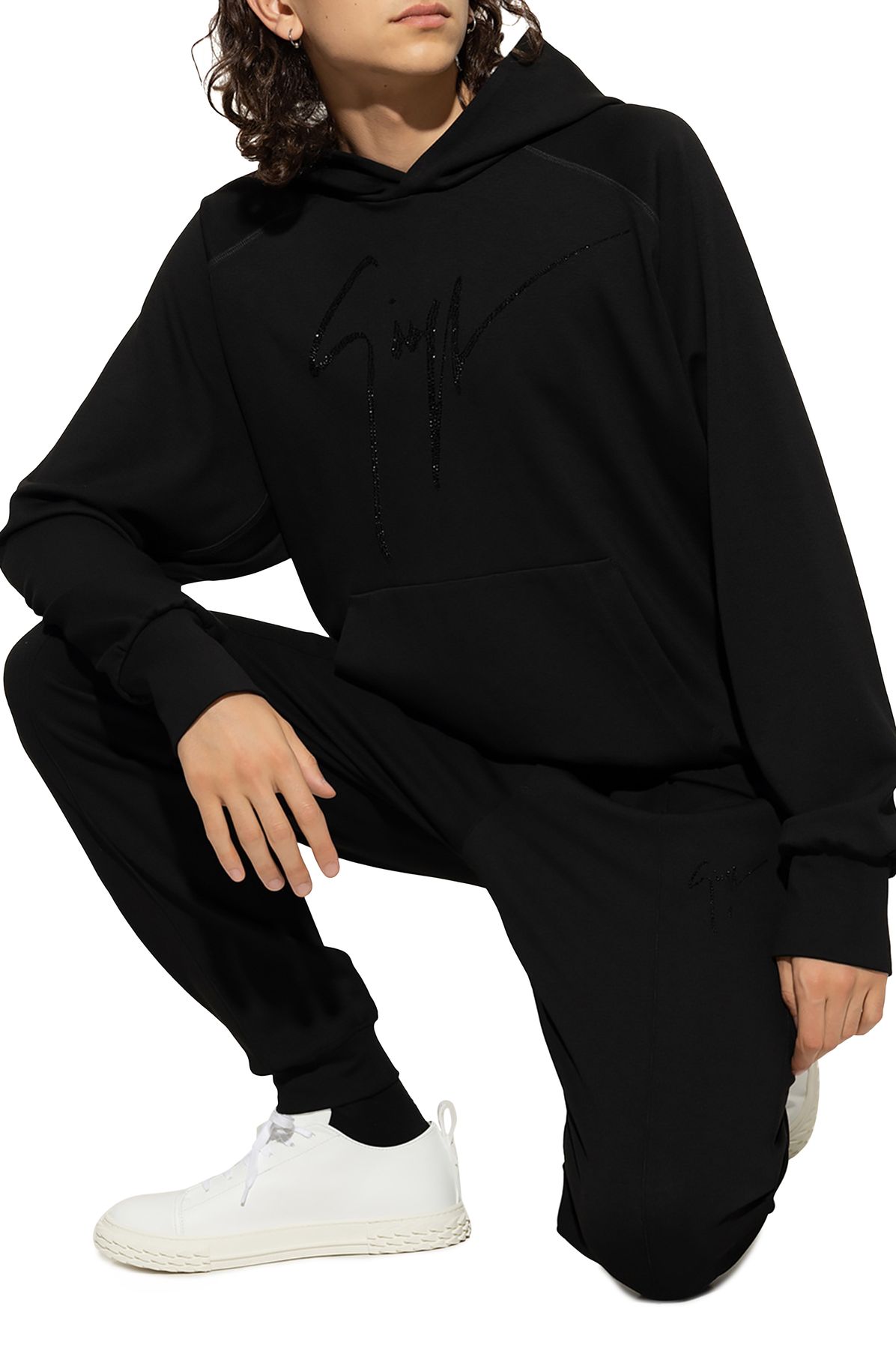 Giuseppe Zanotti Logo hoodie