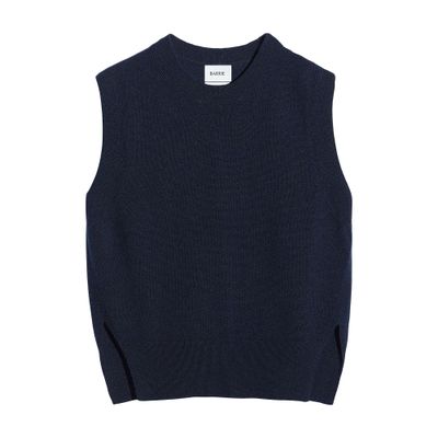 Barrie Iconic sleeveless cashmere jumper