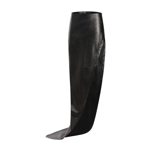 Ann Demeulemeester Janita X-Long Asymmetric Skirt With Deep Slit