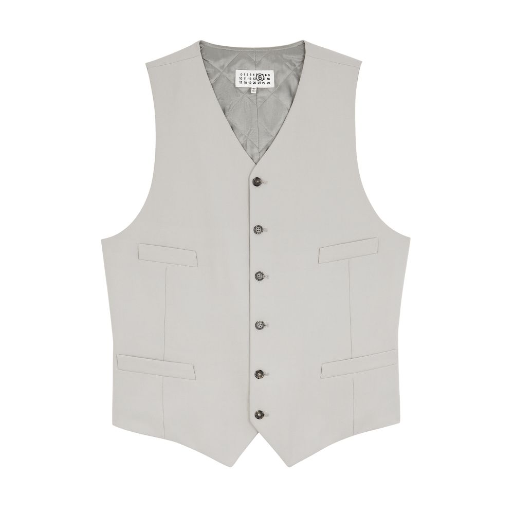 MM6 Maison Margiela Tailoring wool gilet