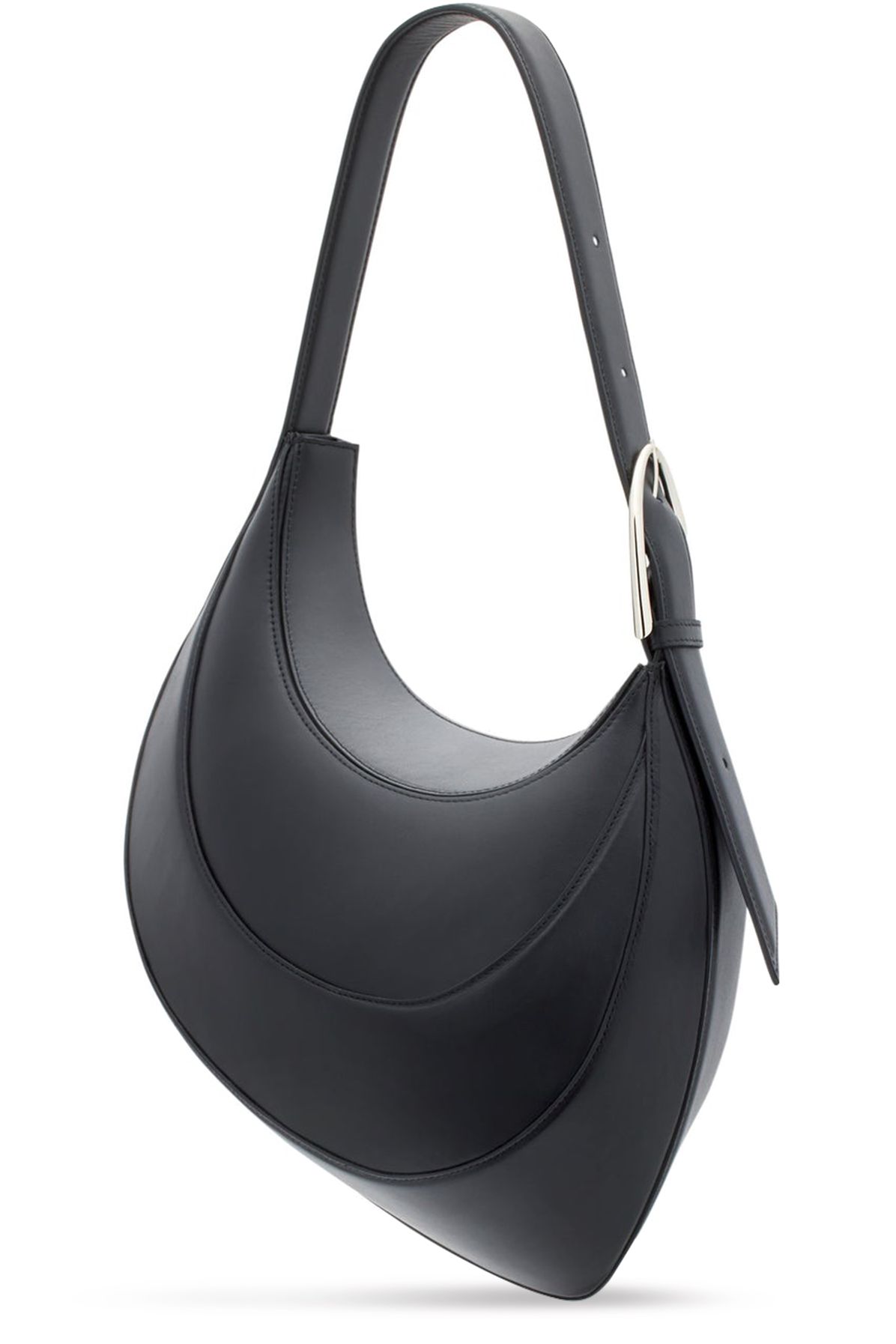 Mugler Embossed, worn-on-the-shoulder bag