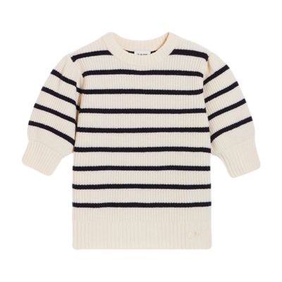  Thick knit breton jumper