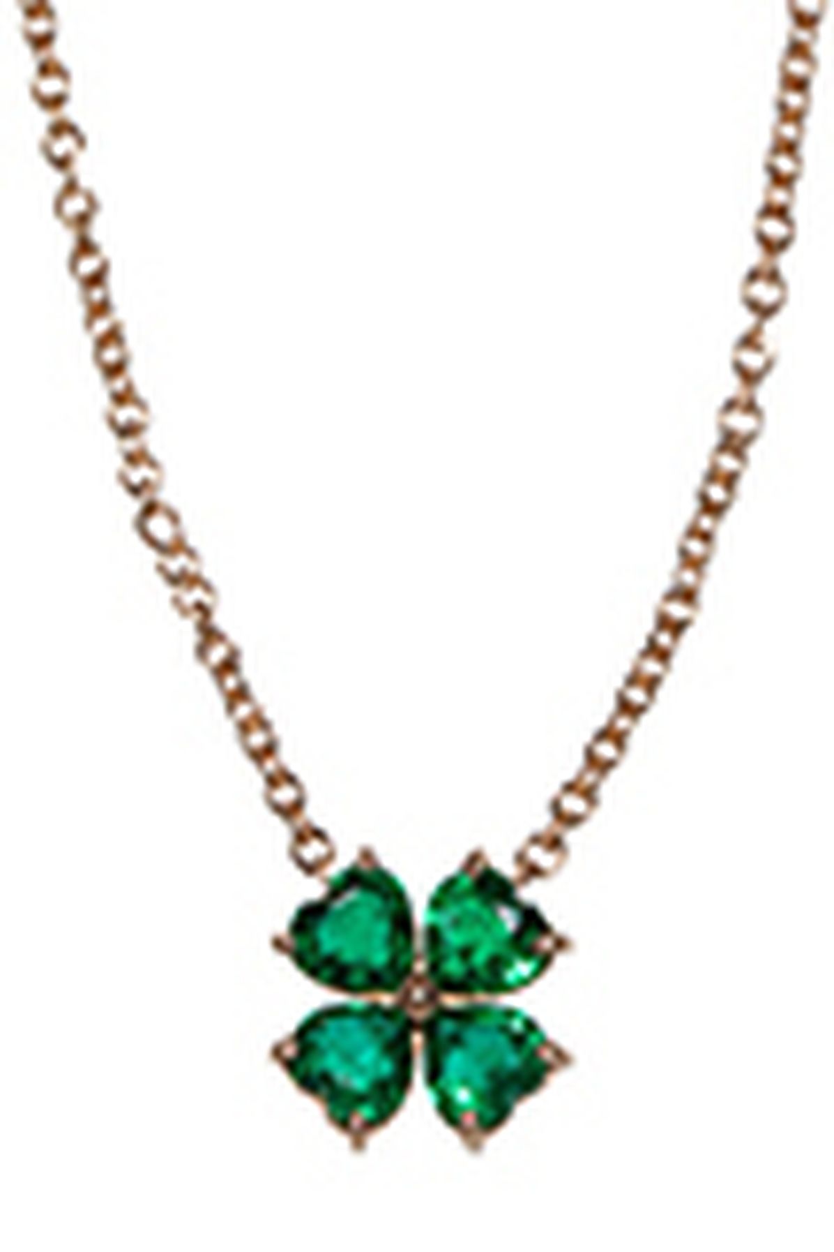  Green Flowers Necklace