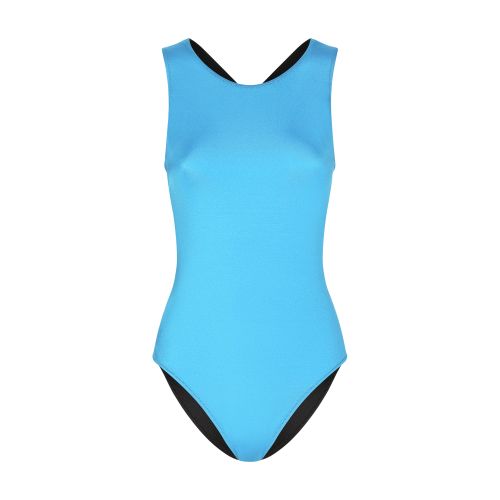 Dolce & Gabbana Racer-style one-piece swimsuit