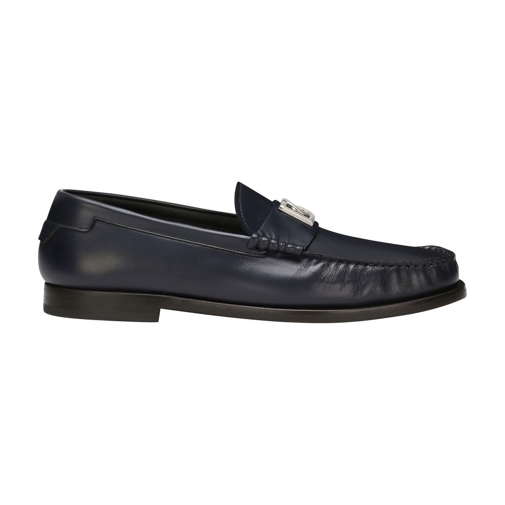 Dolce & Gabbana Brushed calfskin loafers