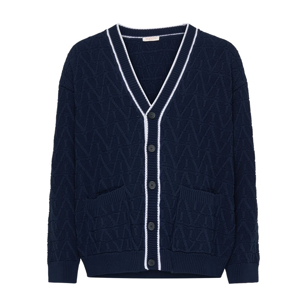 VALENTINO GARAVANI Cotton Iconographe cardigan