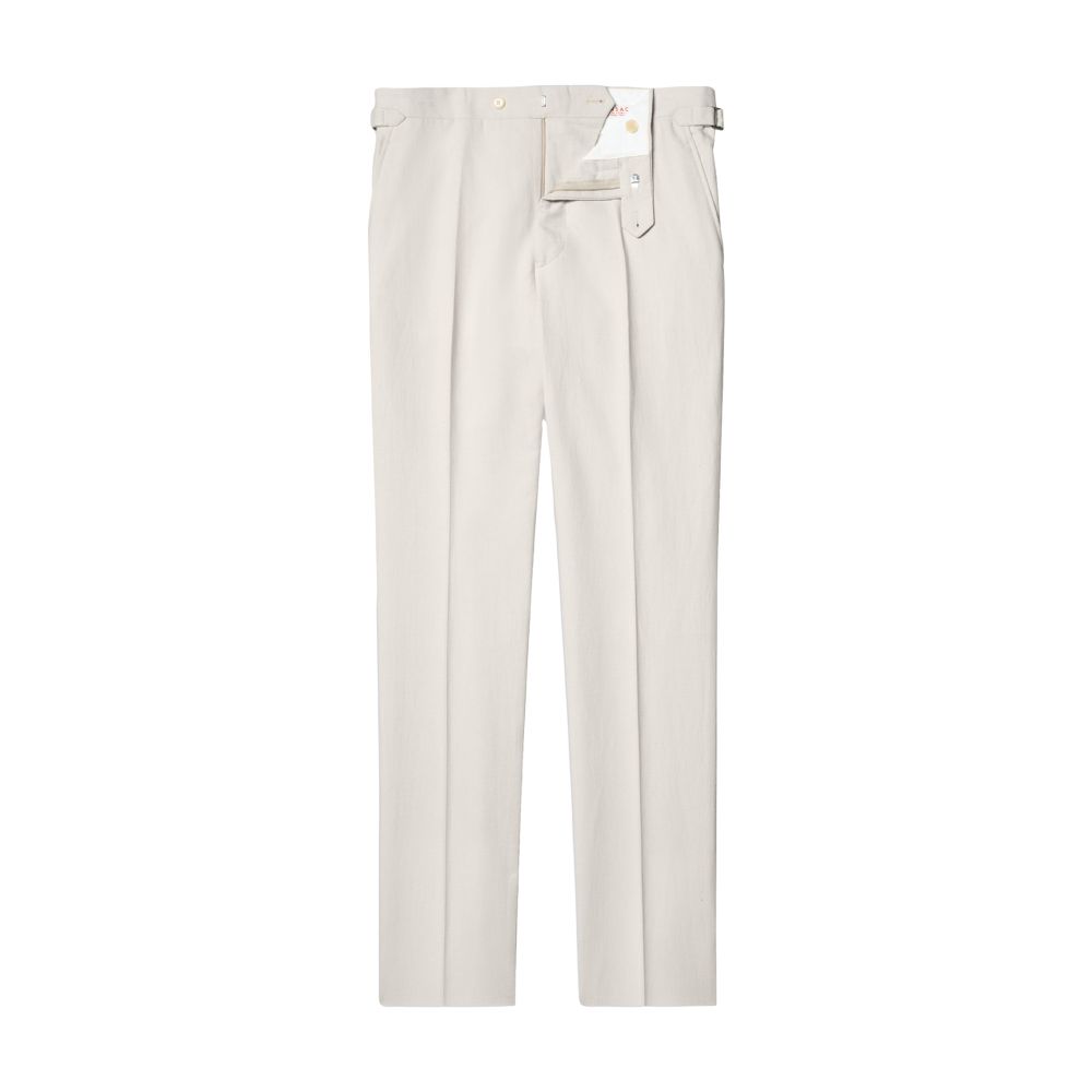  Traceable cotton and linen pants