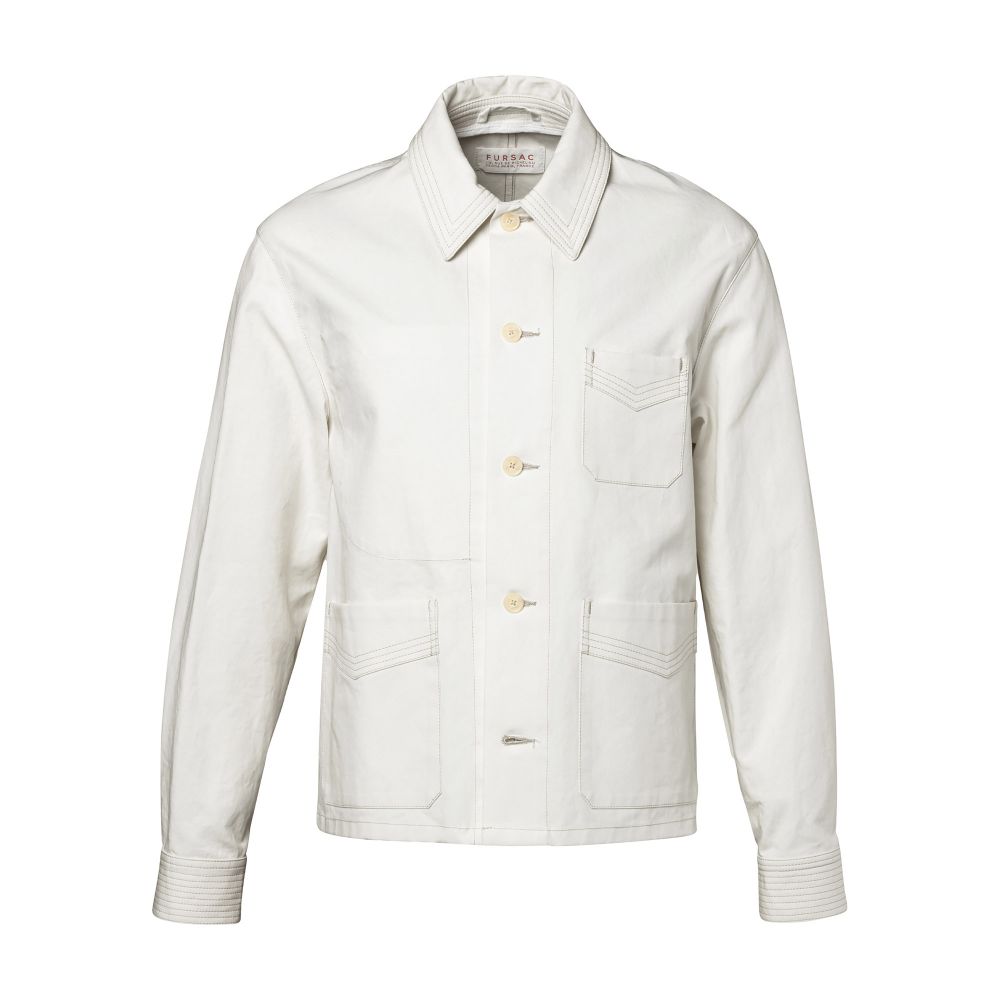  Organic cotton canvas jacket