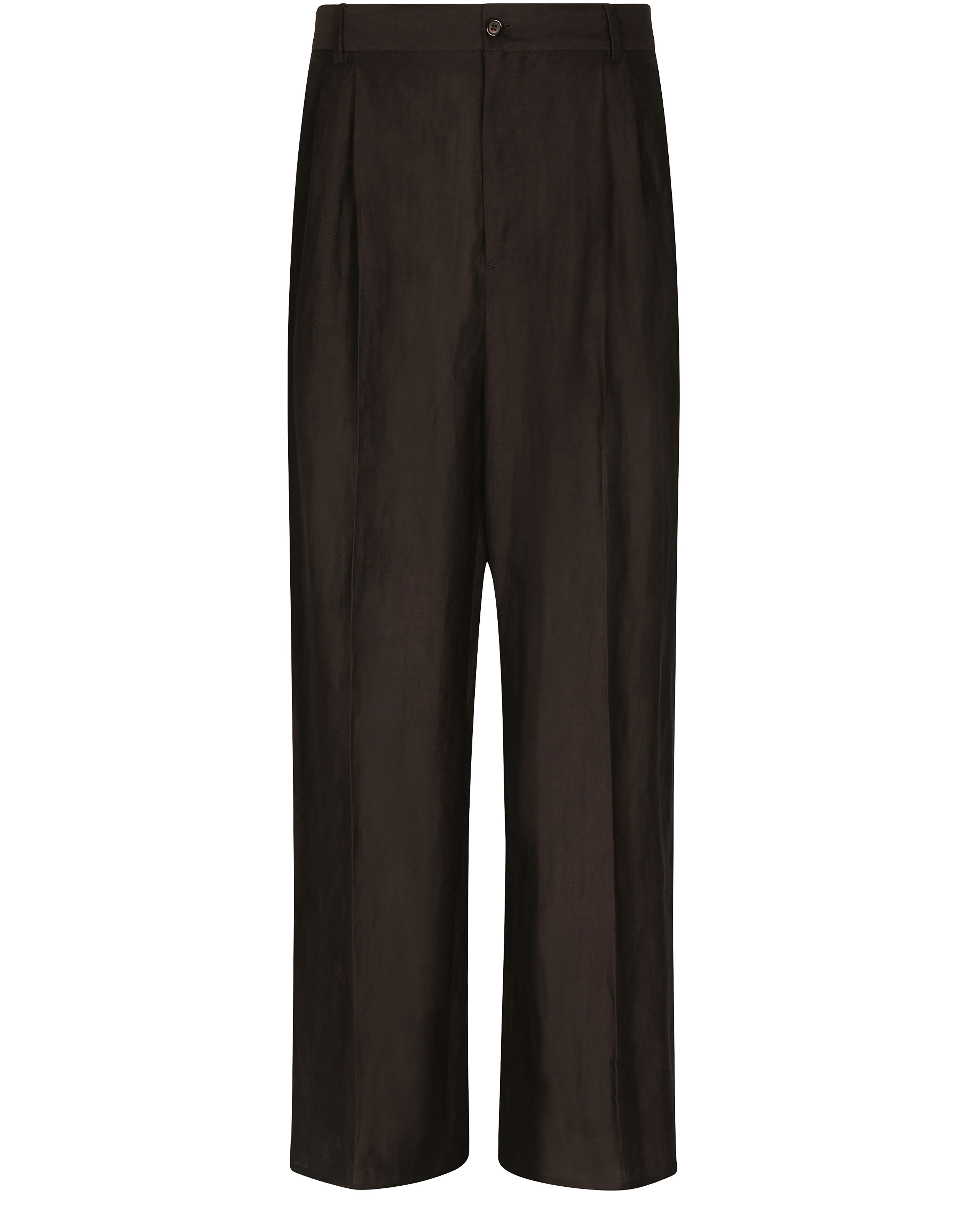 Dolce & Gabbana Tailored viscose and linen pants