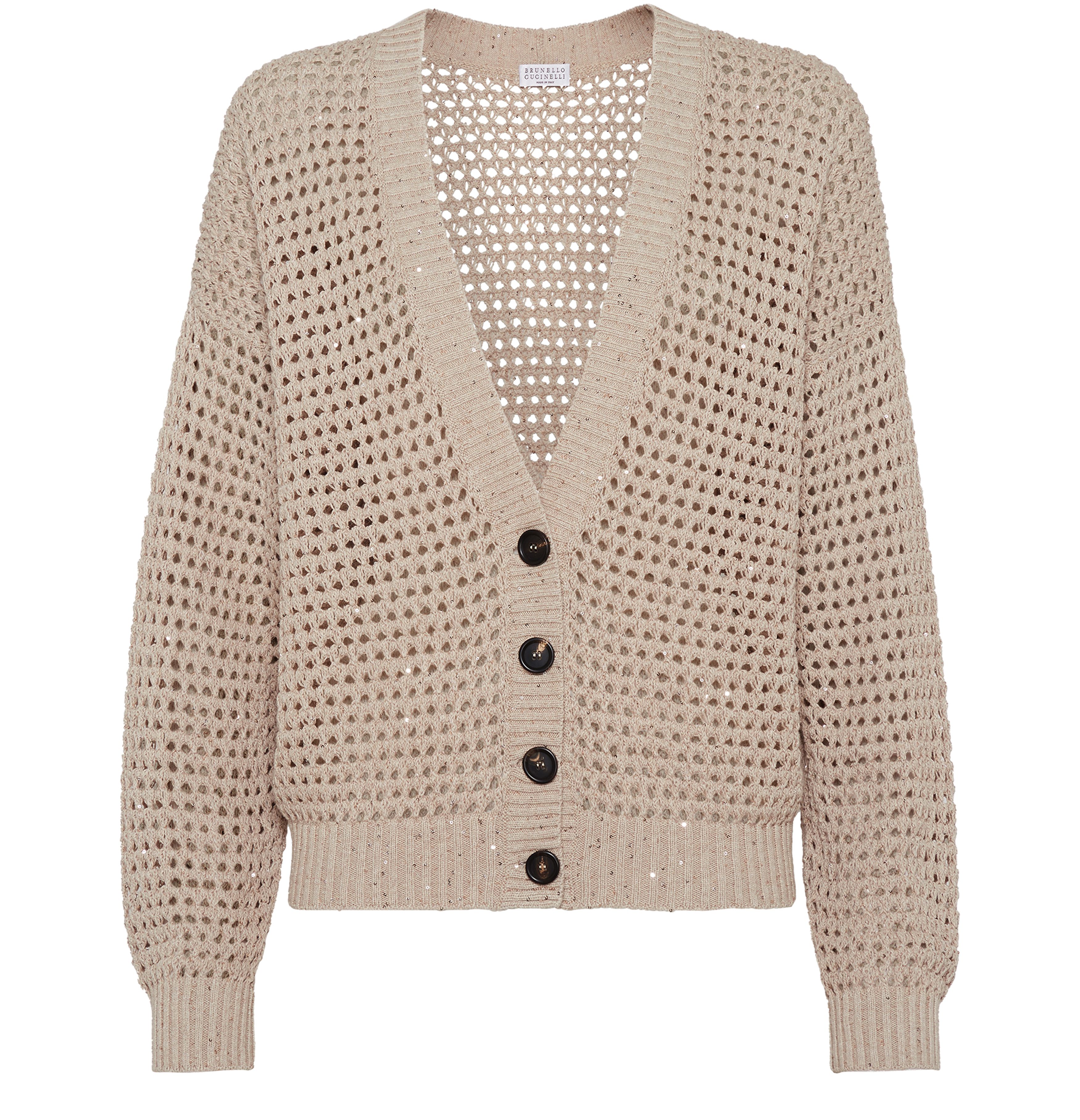 Brunello Cucinelli Dazzling Net cardigan